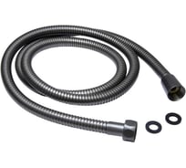 Шланг душевой MIXLINE 150 см имп/кон, EPDM, нерж.сталь графит MIX-2-150 коробка 557325
