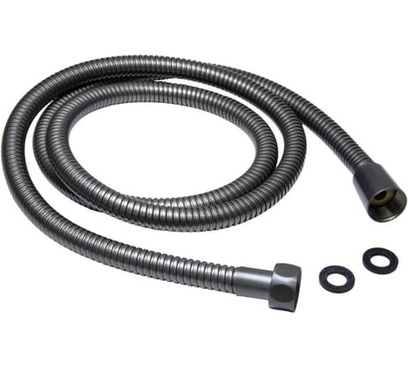 Шланг душевой MIXLINE 150 см имп/кон, EPDM, нерж.сталь графит MIX-2-150 коробка 557325