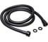 Шланг душевой MIXLINE 150 см имп/кон, EPDM, нерж.сталь черный матовый MIX-2-150 коробка 557319 1