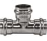 Пресс-тройник NEWKEY ПР/ПР/ПР нержавеющий, AISI304 22mm x 22mm x 22mm, CF8, PN16 NK-PT22*22*22/4 1