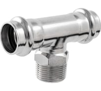 Пресс-тройник NEWKEY ПР/НР/ПР нержавеющий, AISI304 15mm x 3/4 x 15mm, CF8, PN16 NK-PTmF15*20*15/4