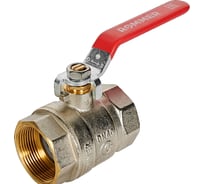 Кран шаровой неполнопроходной ROMMER RBV-0001-2110340 ВР/ВР, ручка рычаг 1 RG00938RJN7MG8