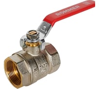 Кран шаровой неполнопроходной ROMMER RBV-0001-2110332 ВР/ВР, ручка рычаг 1 RG00938RJN7A06