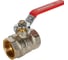 Кран шаровой неполнопроходной ROMMER RBV-0001-2110332 ВР/ВР, ручка рычаг 1 RG00938RJN7A06 1