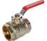 Кран шаровой неполнопроходной ROMMER RBV-0001-2110350 ВР/ВР, ручка рычаг 2 RG00938RJN7S89 1
