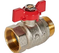 Кран шаровой ROMMER ВР/НР, ручка бабочка 1 1/4 RBV-0004-2210232 RG00938RJNAL11