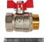 Кран шаровой ROMMER ВР/НР, ручка бабочка 1 1/4 RBV-0004-2210232 RG00938RJNAL11 3