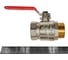 Кран шаровой ROMMER ВР/НР, ручка рычаг 1 1/2 RBV-0002-2210340 RG00938RJN8T0G 3