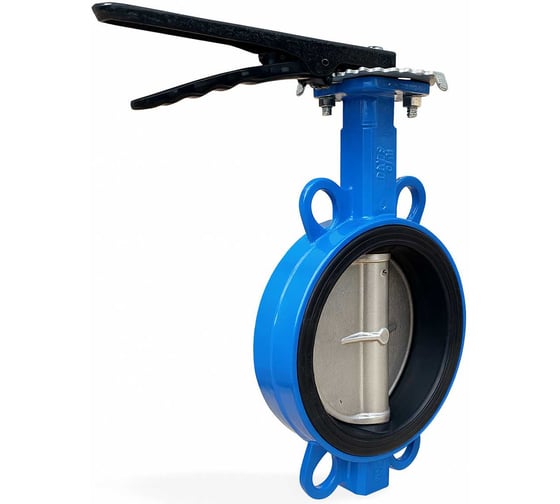 Затвор дисковый поворотный ХК Ду 65 Ру16 межфланцевый диск нержавеющая сталь 105200206 1