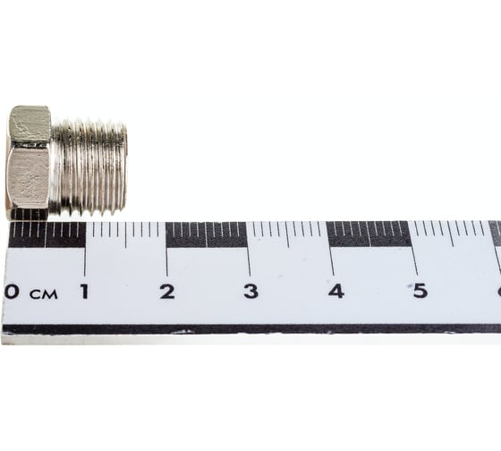 Заглушка с наружной резьбой Pegas pneumatic М1/4" под гаечный ключ 4106
