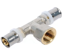 Тройник SMT T16x1/2Fx16 пресс-внутренняя резьба 1659NY160416