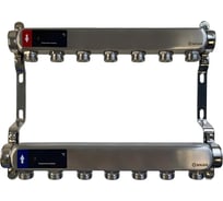 Коллектор WAAG 505 1х3/4, 7 выходов, сталь нержавеющая WG.505.0607