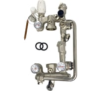 Узел смешения WaaG COMBI, с термоголовкой, DN25, 20 кВт WG.COMBI.0.180