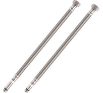Подводка под смеситель Imperial PREMIUM PEX 0,5м 1/2F-M10x1-L17/L37для пит.воды (хол/гор)в стальной оплетке гибкая (1пара=2шт) 640.50
