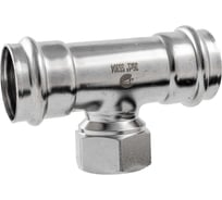 Пресс-тройник NEWKEY ПР/ВР/ПР нержавеющий, AISI304 35mm x 1_1/4 x 35mm, CF8, PN16 NK-PTmM35*32*35/4