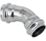 Пресс-отвод NEWKEY 45 нержавеющий, AISI304 28mm, CF8, PN16 NK-FEPP45_28/4 1