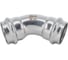 Пресс-отвод NEWKEY 45 нержавеющий, AISI304 28mm, CF8, PN16 NK-FEPP45_28/4 2