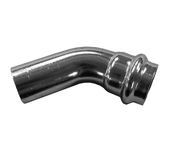 Пресс-отвод NEWKEY однораструбный нержавеющий, AISI304 28mm, CF8, PN16 NK-FEPE28/4