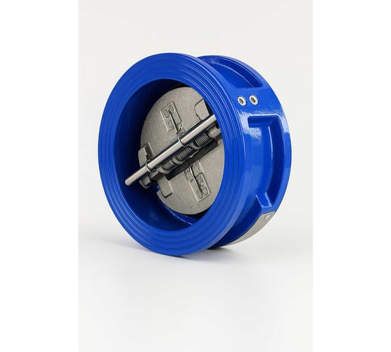 Клапан обратный двухстворчатый межфланцевый ХК Ду 40 Ру16 106100554 1