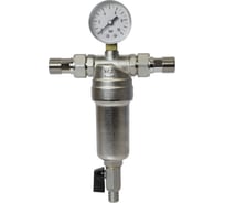 Фильтр самоочищающийся VRT 1/2'' нар/нар с манометром 556912