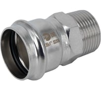 Пресс-соединитель прямой NEWKEY с наружней резьбой нержавеющий, AISI304 DN25x35mm (1x35mm), CF8, PN16 NK-PAM25*35/4