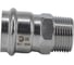 Пресс-соединитель прямой NEWKEY с наружней резьбой нержавеющий, AISI304 DN25x35mm (1x35mm), CF8, PN16 NK-PAM25*35/4 2