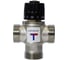 Клапан термосмесительный VRT 3/4'' нар/нар/нар боковое смешение 20-45 град 556915 3