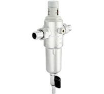 Фильтр промывной с редуктором давления Uni-Fitt 1/2 В 1-6 бар PN25, с отверстием под аксиальный манометр 1/4 205C2141