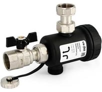 Фильтр-грязеуловитель магнитный для котла Uni-Fitt 3/4, пластик, чёрный 215B3001