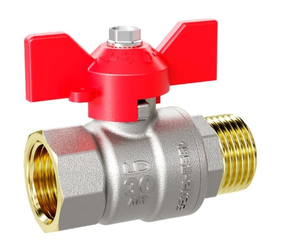 Кран LD Pride 47.20.В-Н.Б (red) LD 47.312.20 R 1