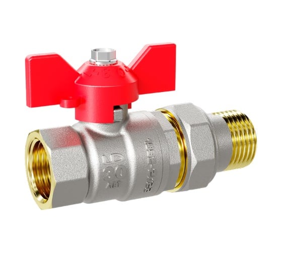 Кран LD Pride 47.20.В-ГШ.Б (red) LD 47.316.20 R 1