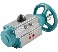 Привод пневматический двухсторонний NEWKEY AT105D с ручным дублером, DN80 NK-PPDW105
