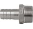Штуцер елочка нержавеющий NEWKEY AISI304 DN32x25mm (1_1/4x25mm), (CF8), PN16 NK-FHN32x25/4 3
