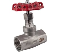 Вентиль запорный муфтовый NEWKEY нержавеющий, AISI304 DN32 (1_1/4), (CF8), PN14 NK-ZSm32/4