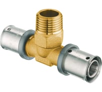 Пресс-тройник FAR 26х3-3/4(НР)-26х3, латунь 49132601