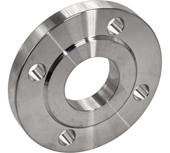 Фланец плоский с зеркалом нержавеющий NEWKEY AISI304 DN50 (2) (57мм), (CF8), РN16, NK-F50/4 1