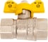 Кран газовый ViEiR 1/2 внутренняя резьба, бабочка, для бытовых газовых сетей VRQ210-01 4