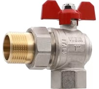 Кран угловой ViEiR с американкой, 1/2, для водопроводных систем и сантехнических соединений VER47