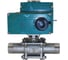 Кран шаровый NEWKEY приварной, AISI304 DN32 (1_1/4), с электроприводом AC 220V (C-05) NK-BEp32/4*PEAH50 1