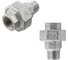Американка NEWKEY нр/вр нержавеющая, AISI304 DN10 (3/8), (CF8), PTFE, PN16, набор 2 шт NAB2-NK-ADM10/4 1