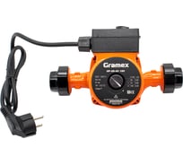 Насос циркуляционный Gramex UP-25-60, 180мм, напор 6м, 100Вт, подключение 1" с проводом (1/8) 016829
