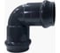 Отвод AQUAVIVA НПВХ напорный двухраструбный 225х90 AQV102225 35206 1
