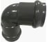 Отвод AQUAVIVA НПВХ напорный двухраструбный 225х90 AQV102225 35206 2