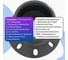 Патрубок AQUAVIVA НПВХ напорный раструбный с НПВХ фланцем 225/200 AQV107225 14787 4