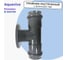 Тройник напорный AQUAVIVA с НПВХ фланцем 225/150 AQV104225FR0 14795 3