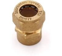 Муфта для гофрированной трубы ViEiR 15х3/4 внутренняя резьба гайка для подключения к арматуре VPF154