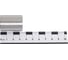 Муфта стальная нержавеющая NEWKEY AISI304 DN15 (1/2), (CF8), PN16 набор 4 шт NAB4-NK-MM15/4 4