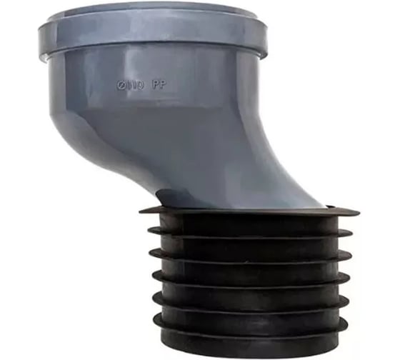 Эксцентрик ремонтный ViEiR Vieir ПВХ Ф110, со смещением 50 мм, компенсация смещения труб 1479-02 1