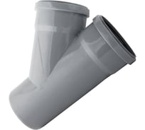 Тройник ViEiR Vieir ПВХ Ф110x110x45, боковое ответвление под углом ТР 110/45 С