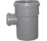 ПВХ Тройник VIEIR Ф110×50×90 разветвление под прямым углом ARN2279 1